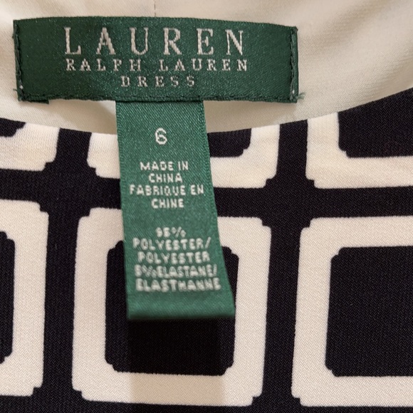 Worn once Lauren Ralph Lauren Size 6 Dress☘️☘️ - Picture 3 of 8